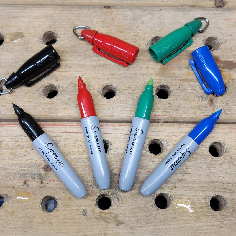 Load image into Gallery viewer, EDC Puncture Markers - Self Defense Marker and/or Grayman Sharpie
