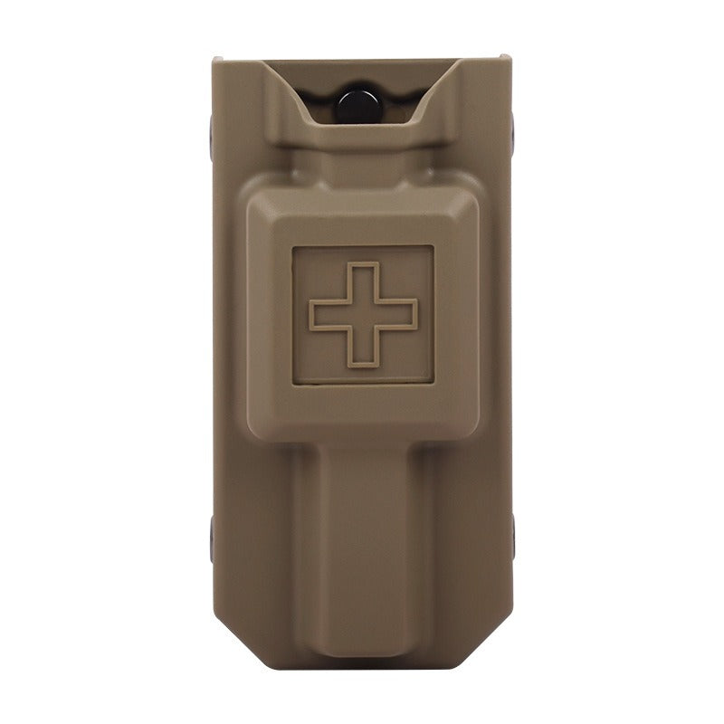 Load image into Gallery viewer, Outdoor Tactical Medical Box EMT Tourniquet Storage Box Nylon Multi-Function Molle Quick Pull Box
