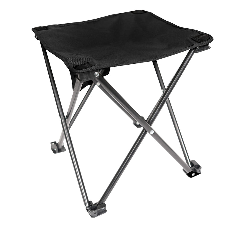 Load image into Gallery viewer, Rothco Collapsible 4 Leg Camp Stool Black
