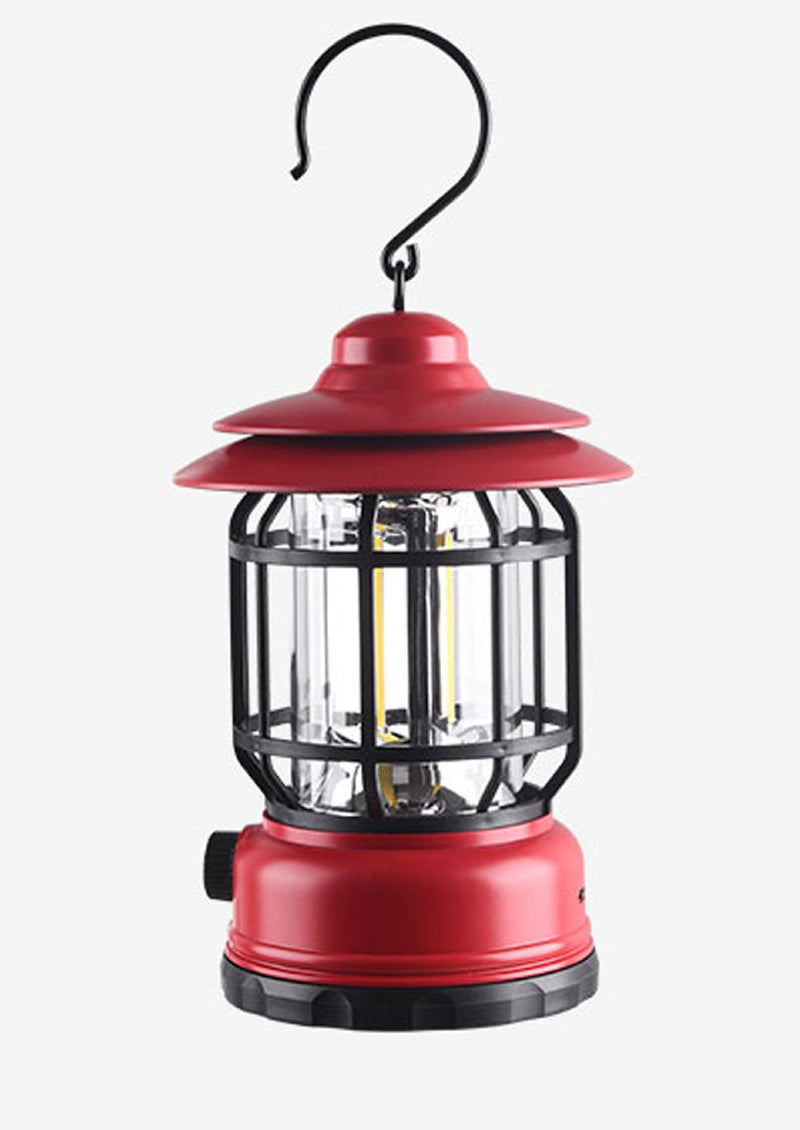 Load image into Gallery viewer, Portable Camping Lamp Rechargeable Retro Horselight Outdoor Multi-Functional Camping Tent Lamp Portable Lamp Stepless Dimming
