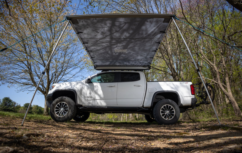 Load image into Gallery viewer, Borne Off-Road Rooftop Awning 79in L x 98in D Grey
