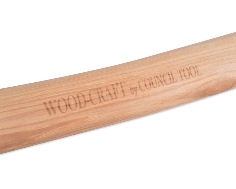 Load image into Gallery viewer, 2lb Wood-Craft Pack Axe, 24″ Curved Handle with Leather Mask
