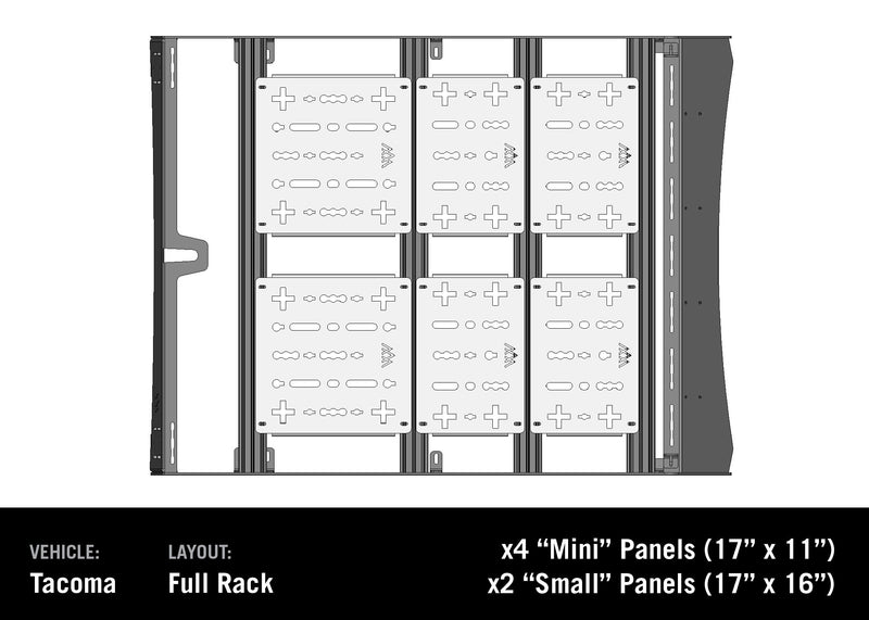 Load image into Gallery viewer, Toyota Tacoma (2005-2023) DRIFTR Roof Rack
