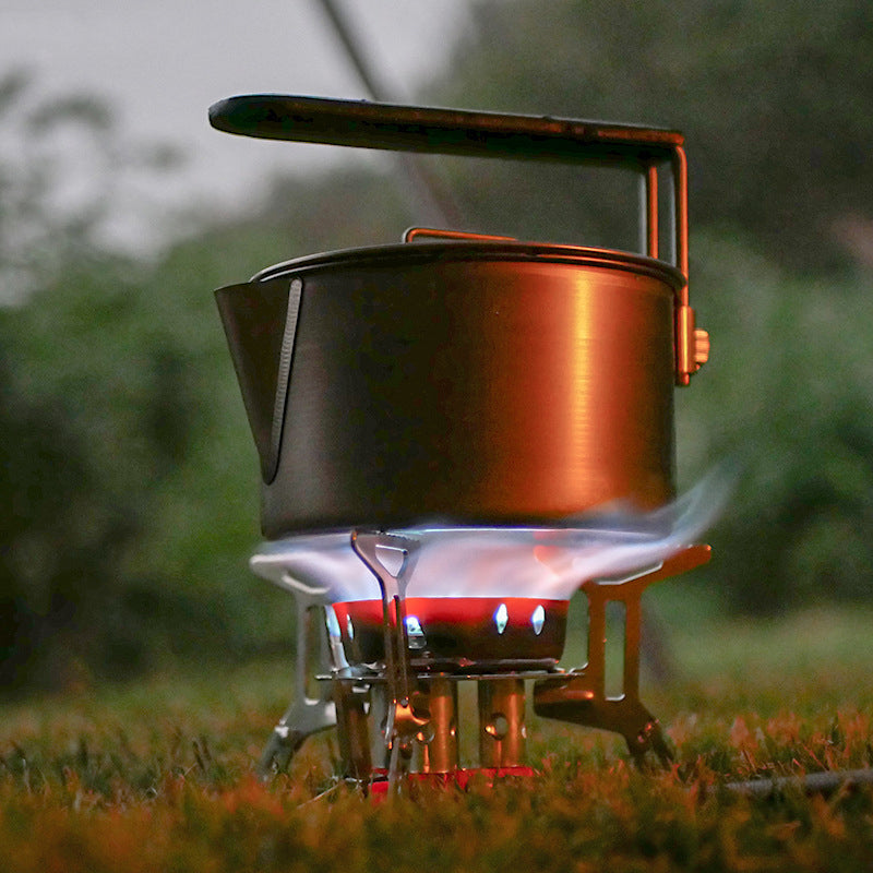 Load image into Gallery viewer, Design Camping Gas Stove Delicate Appearance Outdoor Hiking Portable Gas Stov
