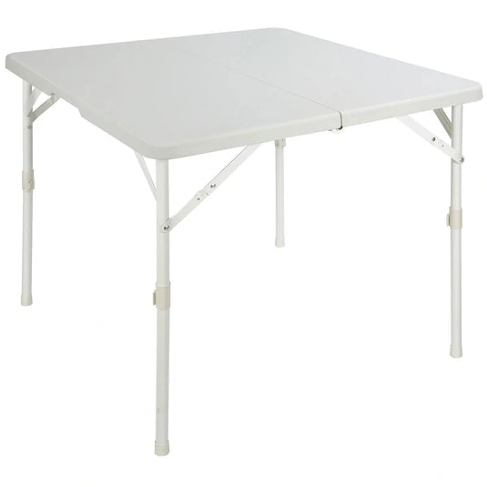 Lightweight Portable Square Card Table with Folding Legs