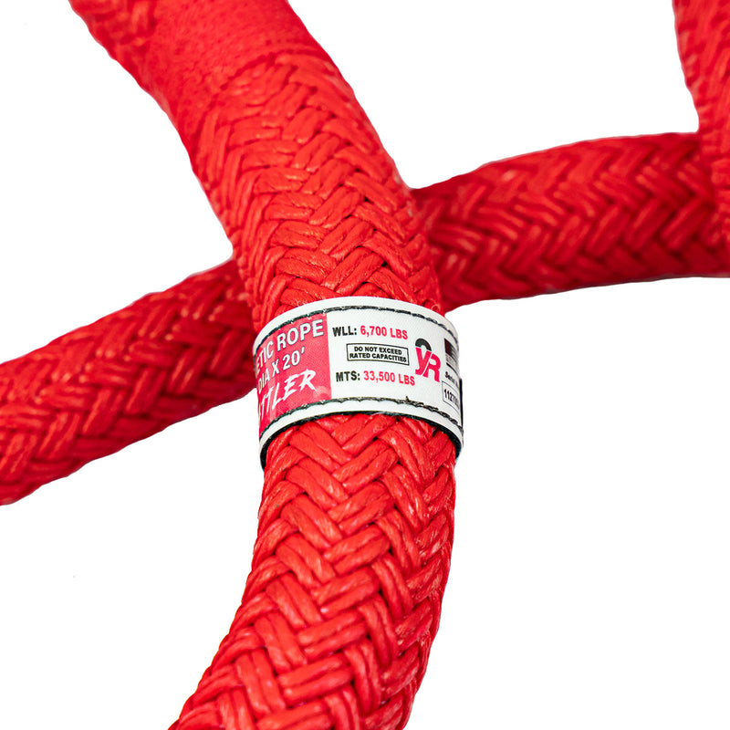 Load image into Gallery viewer, Yankum Kinetic Recovery Rope - 1&quot;x20&#39; -  33,500 Min Break Strength
