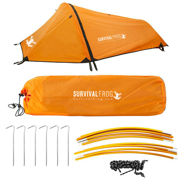 Load image into Gallery viewer, Solo Bivy 1-Person Tent - Orange
