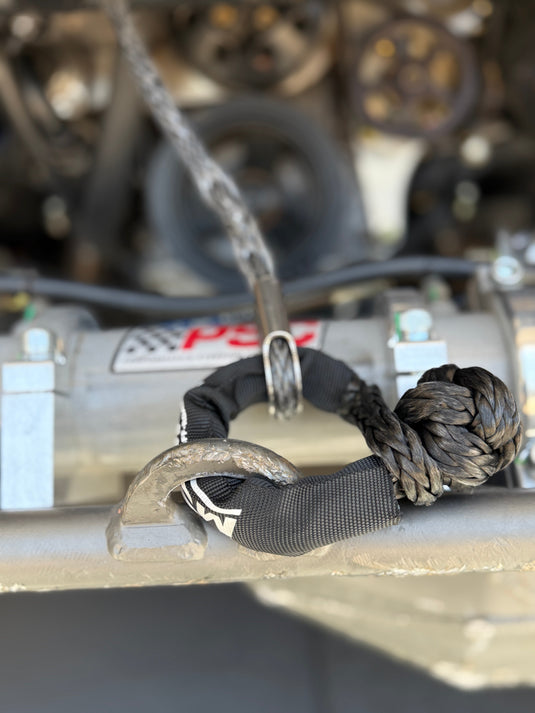 Soft Shackle 3/8'' x 14'' with sleeve and bag (Set of 2 Shackles) (Lifetime Warranty)