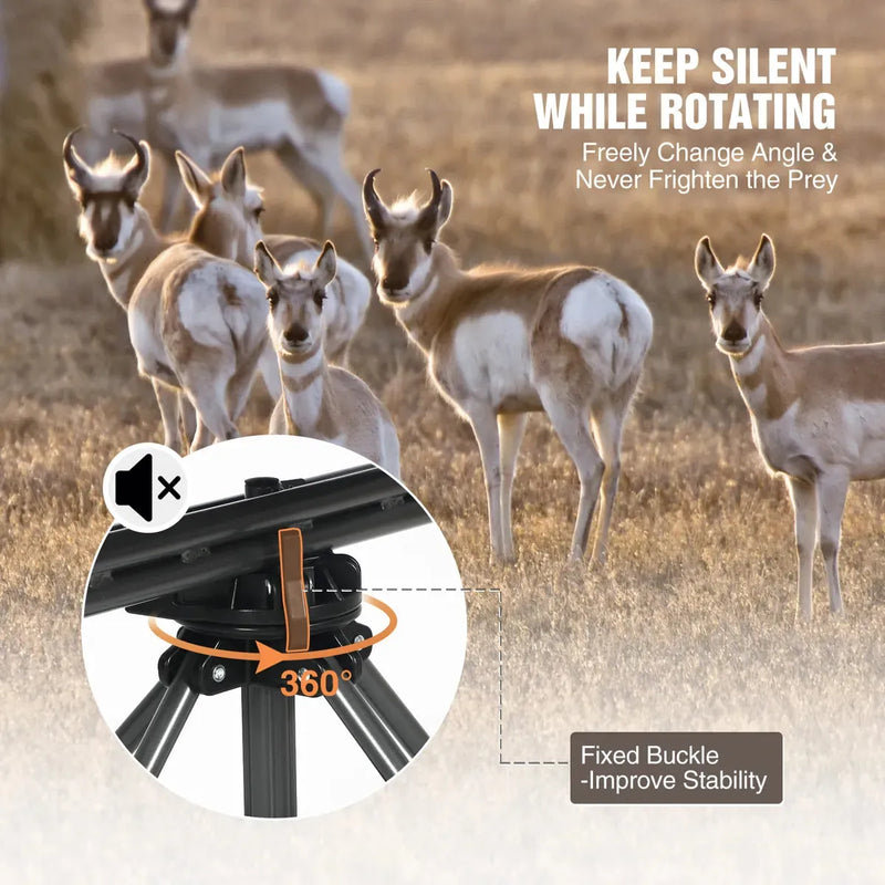 Load image into Gallery viewer, REDCAMP 360 Degree Swivel Hunting Chair for Blinds
