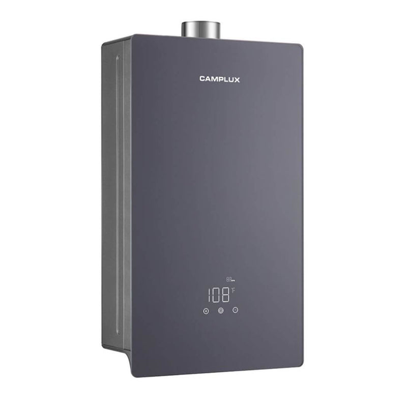 Load image into Gallery viewer, Camplux 4.22 GPM Indoor Tankless Hot Water Heater | Gray
