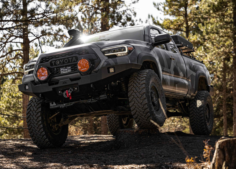 Load image into Gallery viewer, Toyota Tacoma 3rd Gen (2016-2023) Hi-Lite Overland Front Bumper [No Bull Bar]
