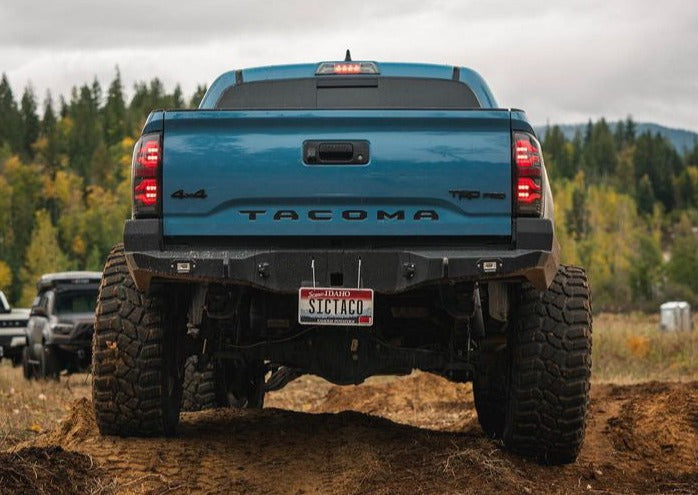 Load image into Gallery viewer, Toyota Tacoma 3rd Gen (2016-2023) Hi-Lite High Clearance Rear Bumper
