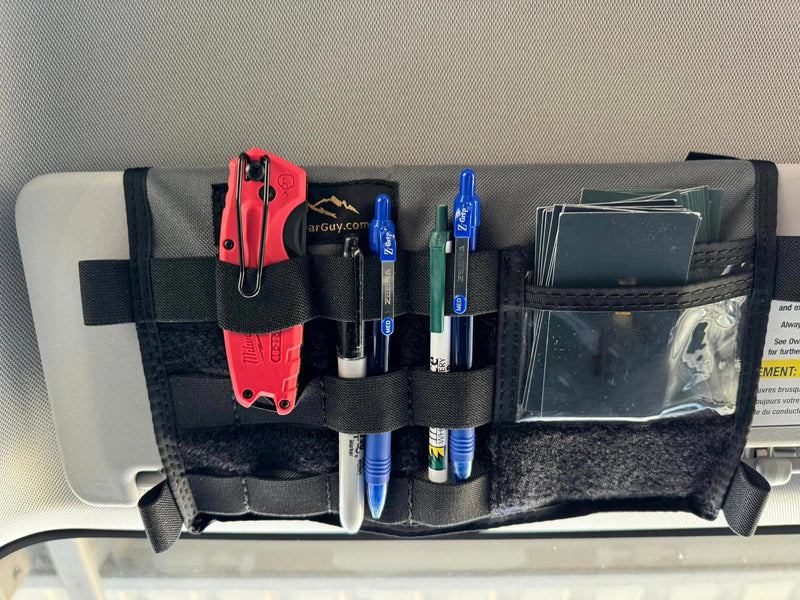 Load image into Gallery viewer, Grenadier MOLLE Visor Organizer WITH MIRROR
