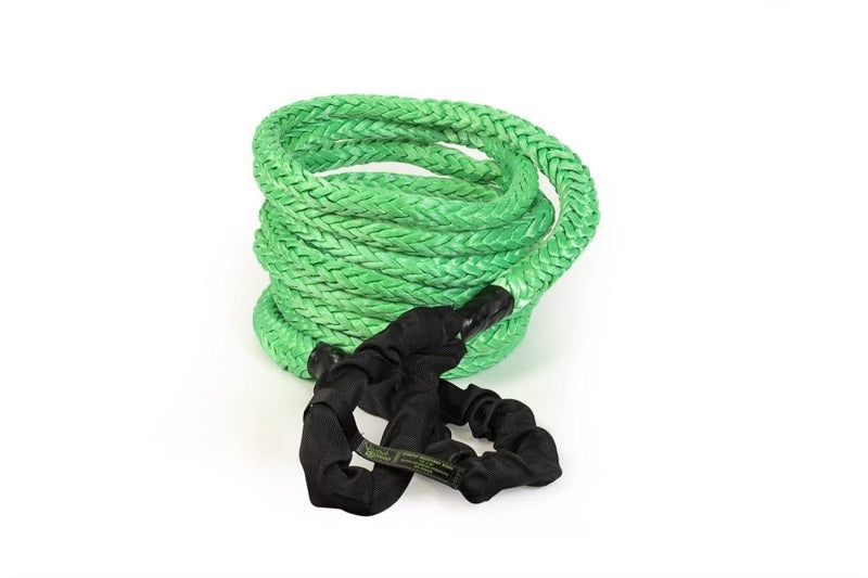 Load image into Gallery viewer, Voodoo Offroad 2.0 Santeria Series 7/8in x 30 ft Kinetic Recovery Rope with Rope Bag - Green
