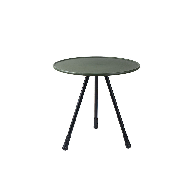 Load image into Gallery viewer, Outdoor Furniture Balcony Lightweight Portable Aluminum Height Adjustable Small Round Outdoor Folding Picnic Camping Table
