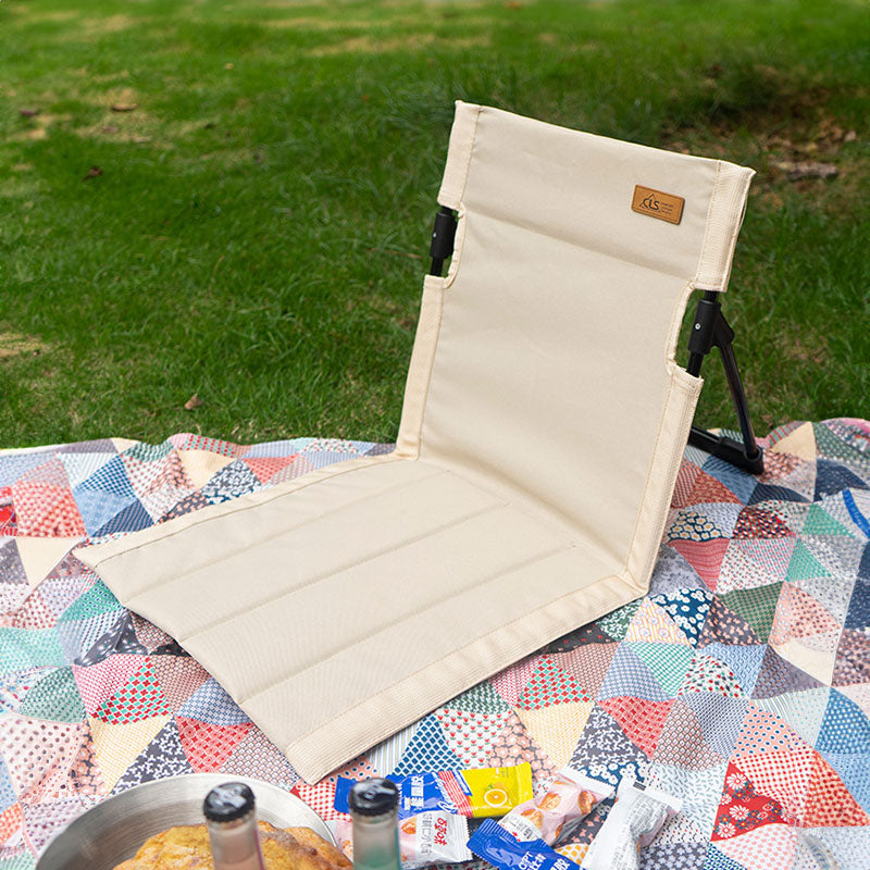 Load image into Gallery viewer, Outdoor camping backrest cushion chair portable folding chair tent leisure chair balcony park lawn picnic chair
