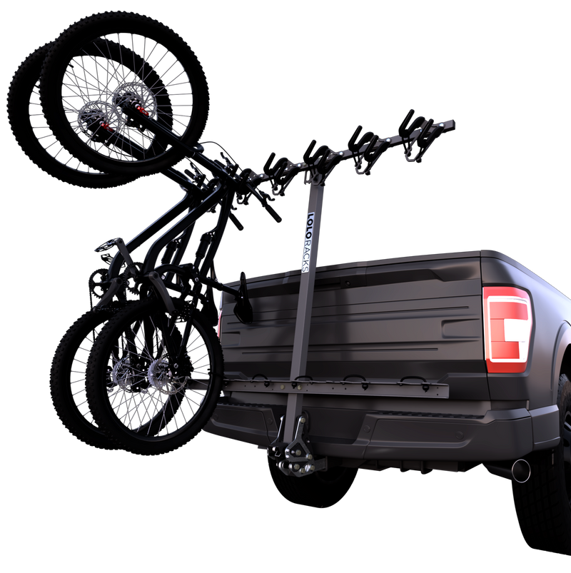 Load image into Gallery viewer, Lolo Racks 6 Bike Rack with Foot Activated Tilt
