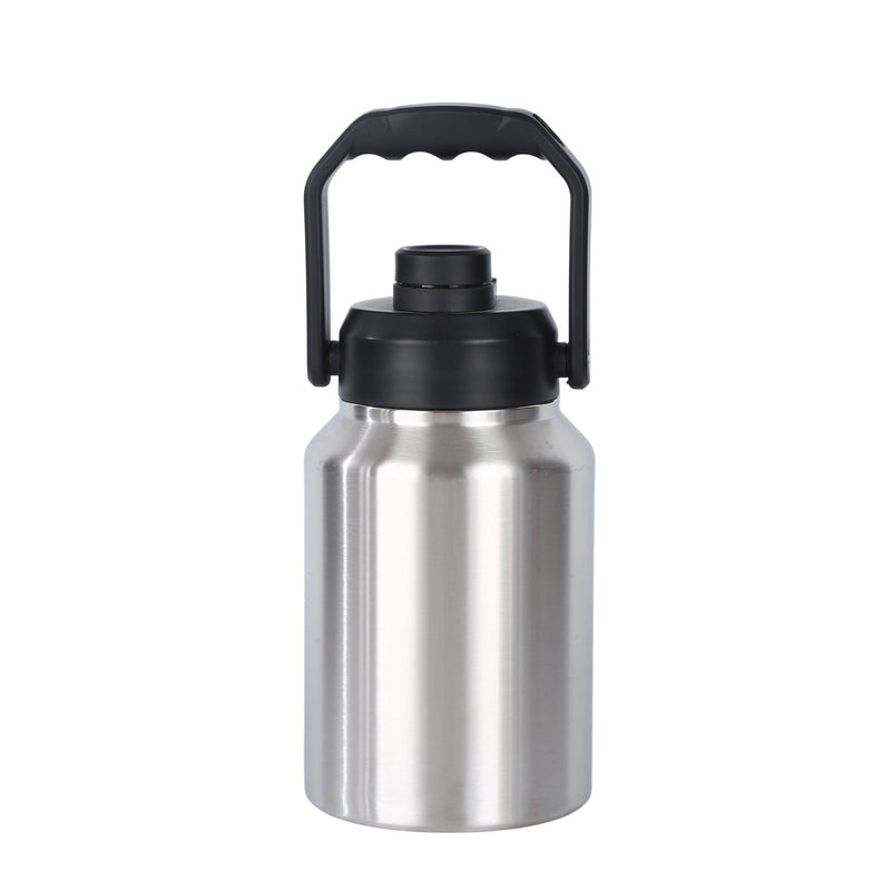 Load image into Gallery viewer, Double Wall Half Gallon Insulated Water Bottle Jug 64oz 128oz Stainless Steel Sports Water Flask with Handle
