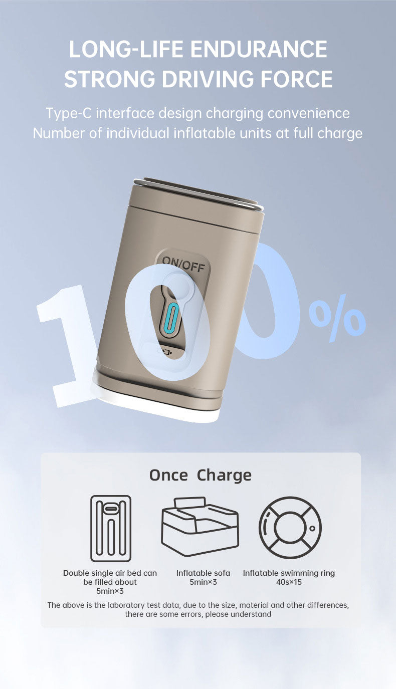 Load image into Gallery viewer, Mini USB Air Pump Electric Vacuum Pump Storage Compression Micro Suction Pump Portable Outdoor Travel Home
