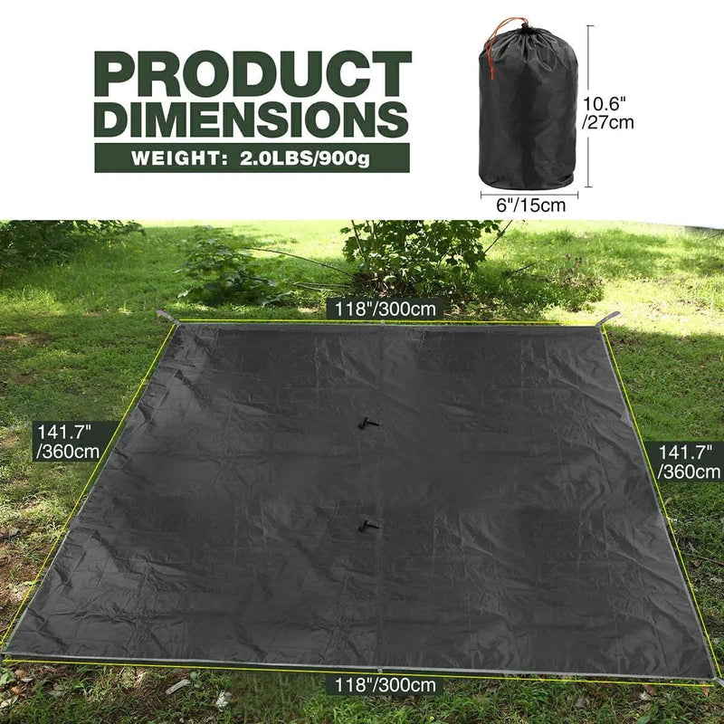 Load image into Gallery viewer, Lightweight Camping Tarp,Waterproof Tarp Shelter
