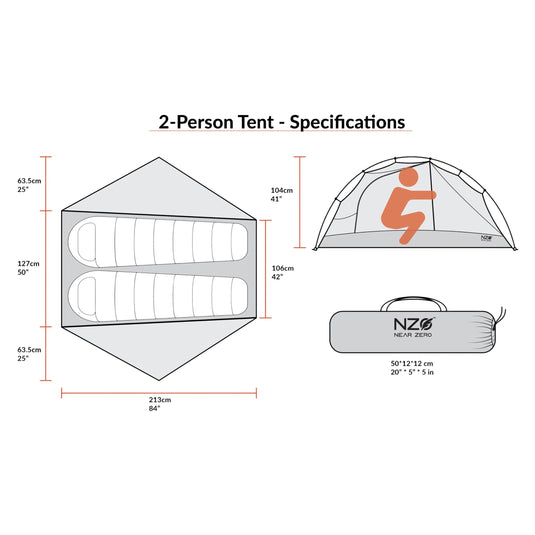 2P DynaLite Tent