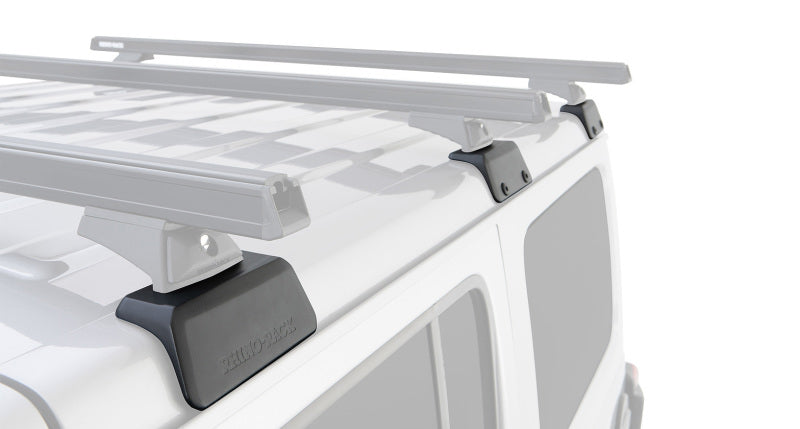 Load image into Gallery viewer, Rhino-Rack 93-03 Volkswagen EuroVan Vortex RLT600 2 Bar Roof Rack - Black
