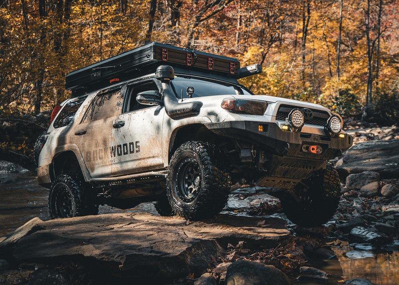 Load image into Gallery viewer, Toyota 4Runner 5th Gen (2010-2024) Hi-Lite Overland Front Bumper [No Bull Bar]
