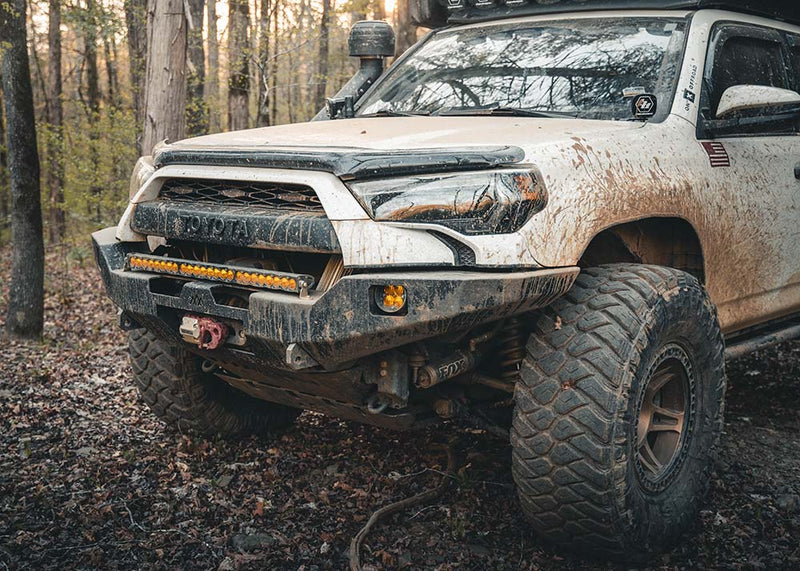 Load image into Gallery viewer, Toyota 4Runner 5th Gen (2010-2024) Hi-Lite Overland Front Bumper [No Bull Bar]
