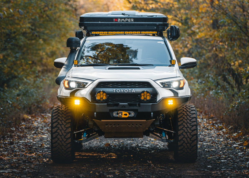 Load image into Gallery viewer, Toyota 4Runner 5th Gen (2010-2024) Hi-Lite Overland Front Bumper [No Bull Bar]
