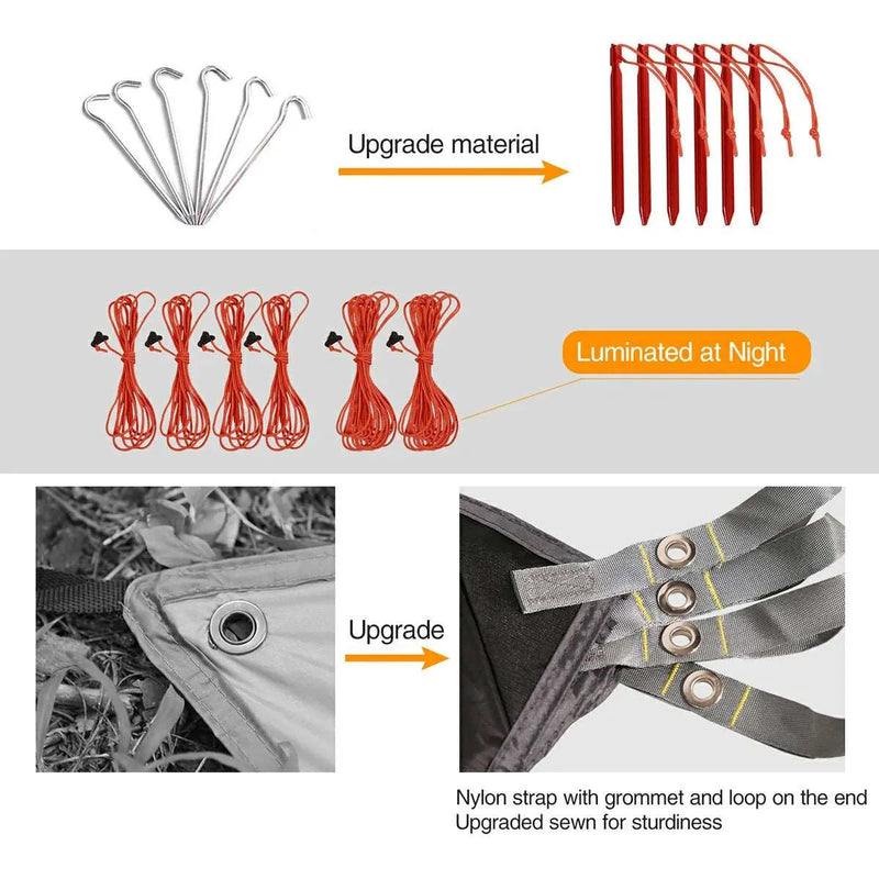 Load image into Gallery viewer, Lightweight Camping Tarp,Waterproof Tarp Shelter
