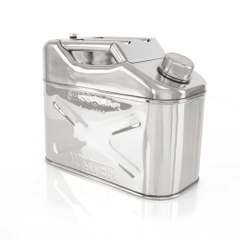 Load image into Gallery viewer, Swiss Link Stainless Steel Water Can 10L
