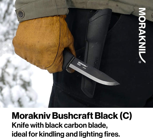 Morakniv Bushcraft Black