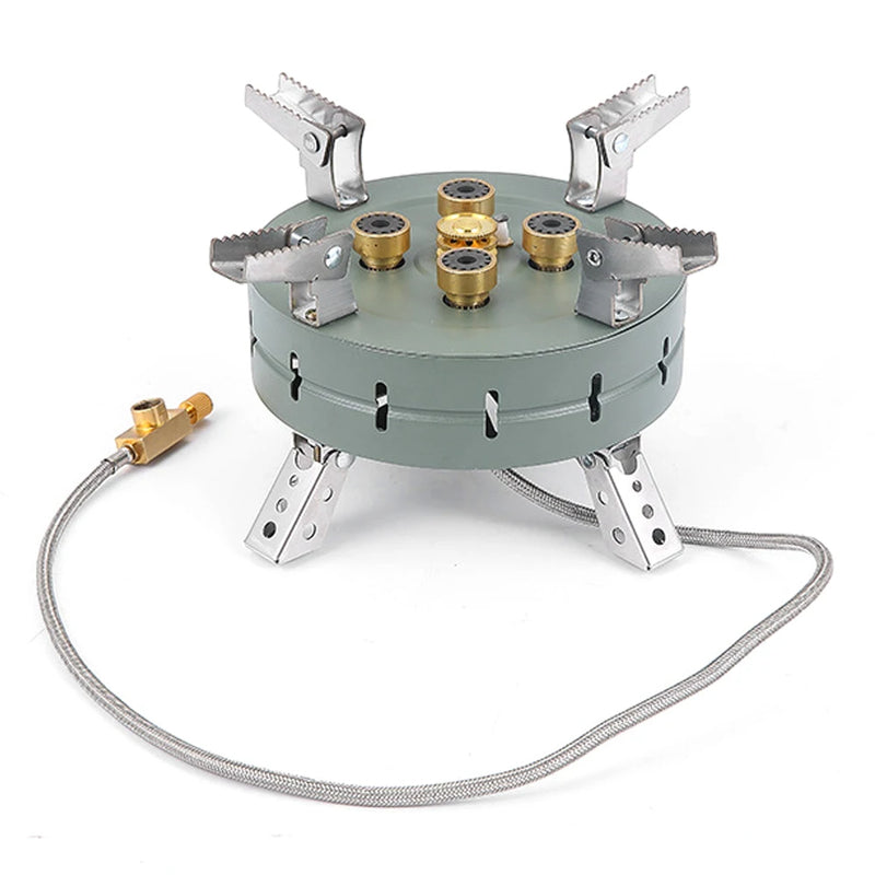 Load image into Gallery viewer, Outdoor Electronic Ignition Stoves High-Power Portable Foldable Adjustable Firepower Furnace Gasstove Camping Hiking
