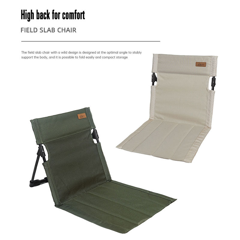 Load image into Gallery viewer, Outdoor camping backrest cushion chair portable folding chair tent leisure chair balcony park lawn picnic chair
