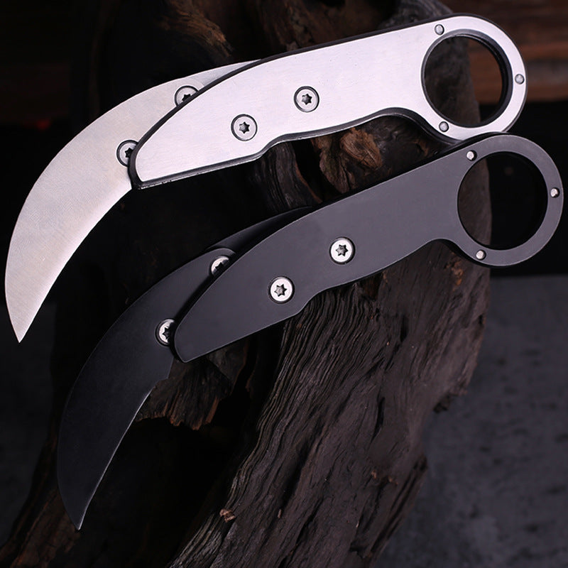 Load image into Gallery viewer, Mechanical Claw Knife Portable Outdoor Knife Camping Survival High Hardness Multi-Function All Steel Claw Folding Knife Outdoor Knife
