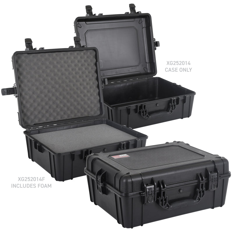 Load image into Gallery viewer, Go Rhino XVenture Gear Hard Case w/Foam - Large 25in. / Lockable / IP67 - Tex. Black
