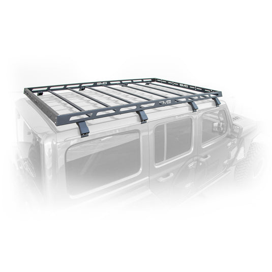 DV8 Offroad 2018-2021 Jeep Wrangler JL 4-Door Roof Rack