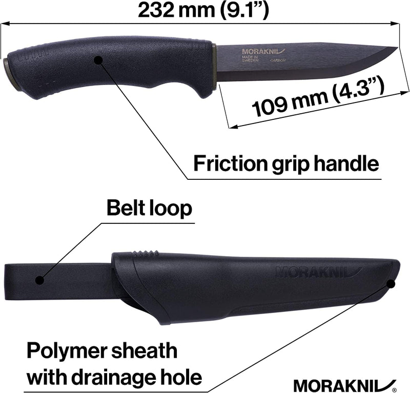 Load image into Gallery viewer, Morakniv Bushcraft Black
