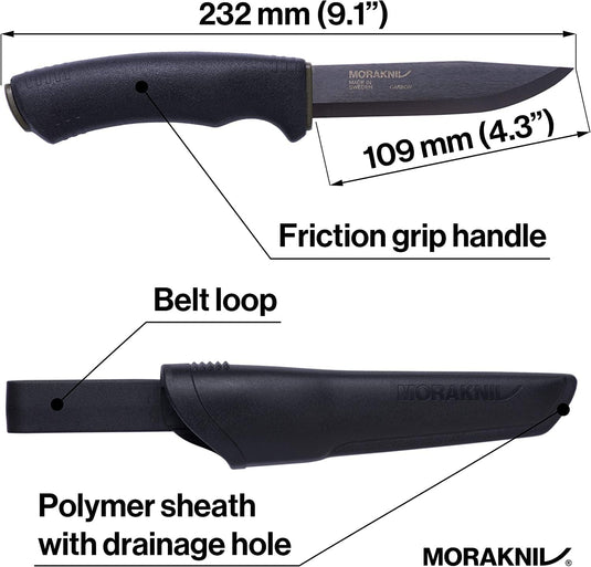 Morakniv Bushcraft Black