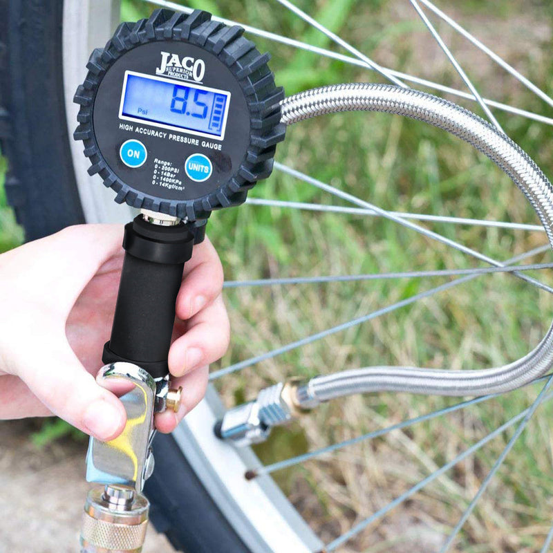 Load image into Gallery viewer, FlowPro® Digital Tire Inflator with Pressure Gauge - 200 PSI
