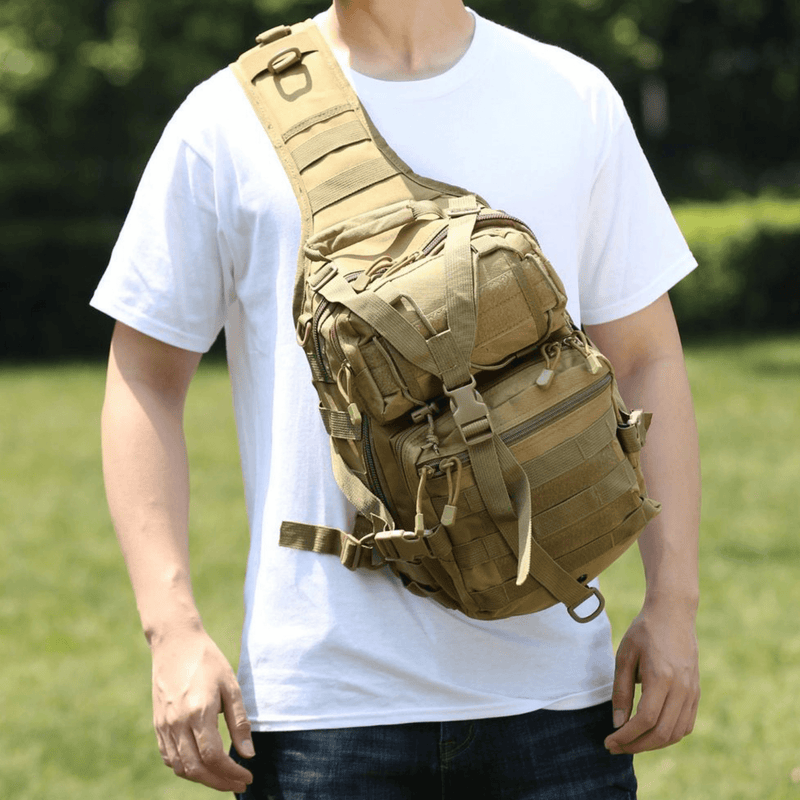 Load image into Gallery viewer, Tactical Medium 15L Sling Backpack Range Bag

