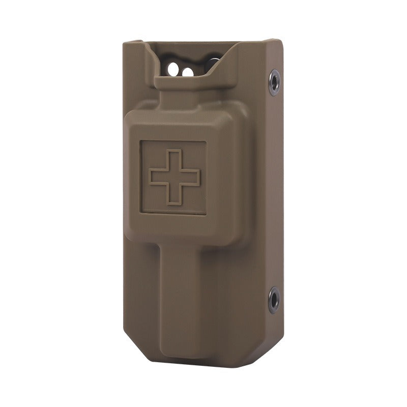 Load image into Gallery viewer, Outdoor Tactical Medical Box EMT Tourniquet Storage Box Nylon Multi-Function Molle Quick Pull Box
