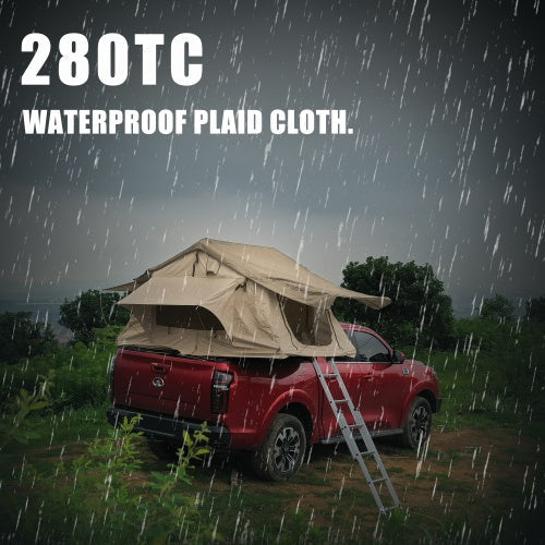 Load image into Gallery viewer, The Rooftop Tent Is Made Of 280TC 2000 Waterproof Lattice Cloth And Can Be Used As A Camping Essentials A Mobile Home
