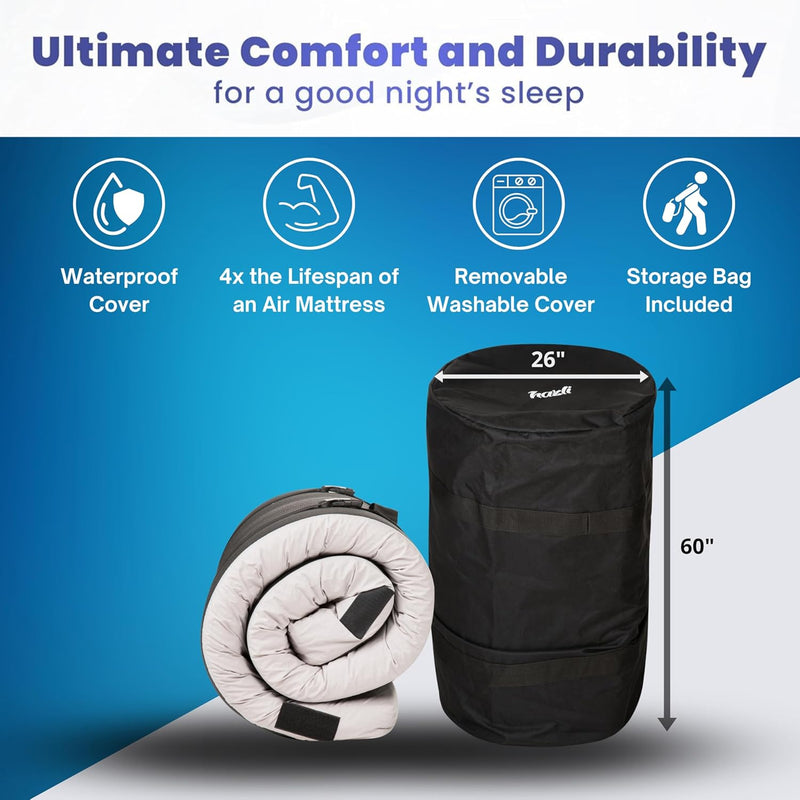 Load image into Gallery viewer, Matrix Air-Cell Memory Foam Camping Mattress
