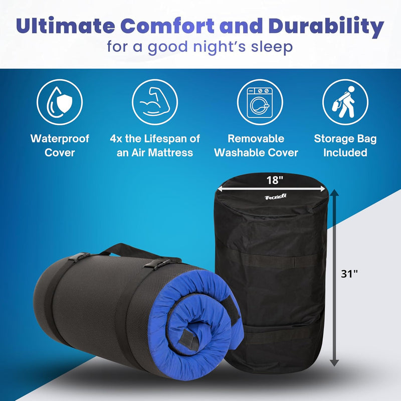 Load image into Gallery viewer, Matrix Air-Cell Memory Foam Camping Mattress
