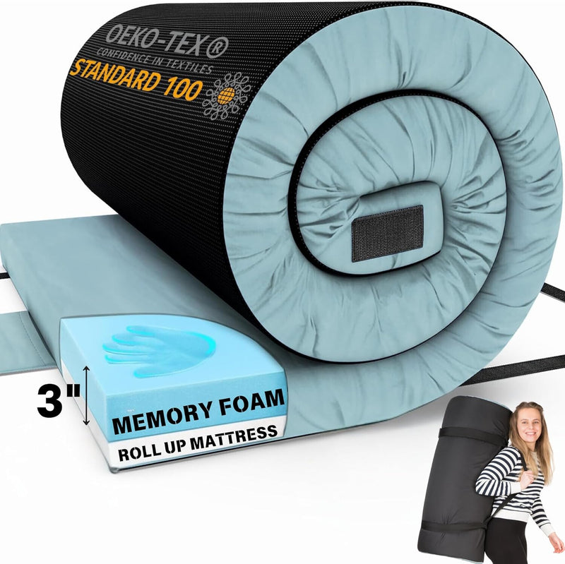 Load image into Gallery viewer, Matrix Air-Cell Memory Foam Camping Mattress
