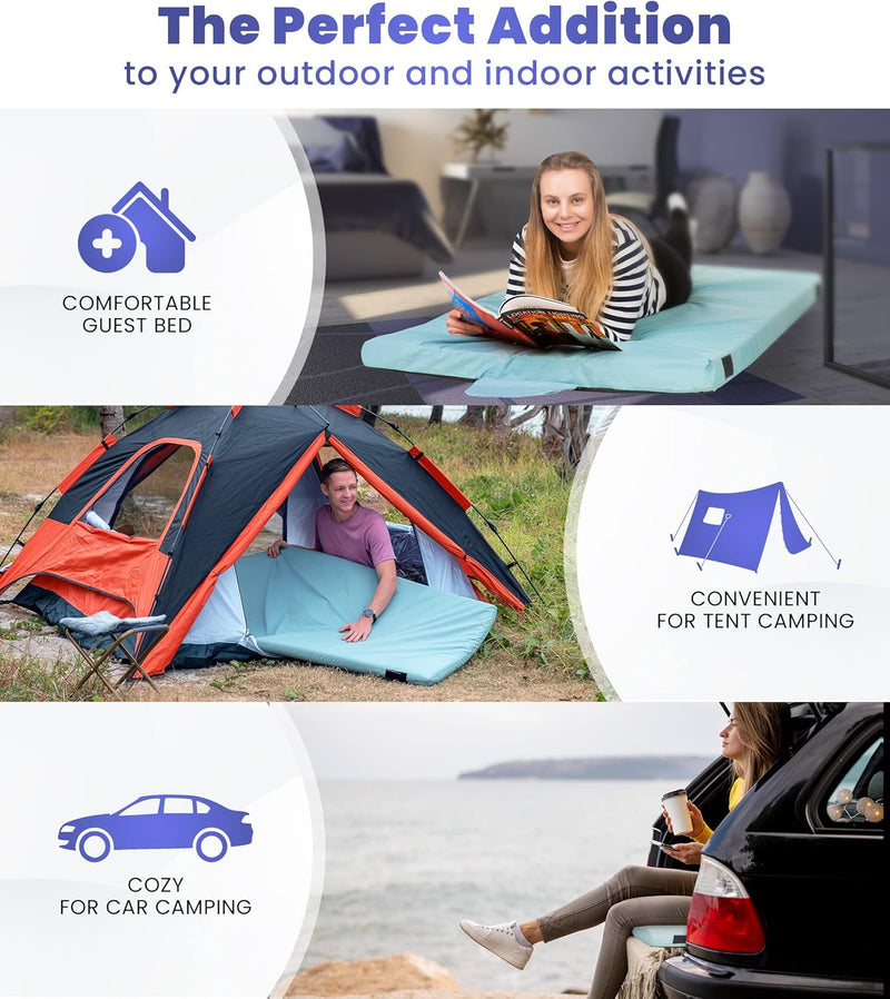 Load image into Gallery viewer, Matrix Air-Cell Memory Foam Camping Mattress
