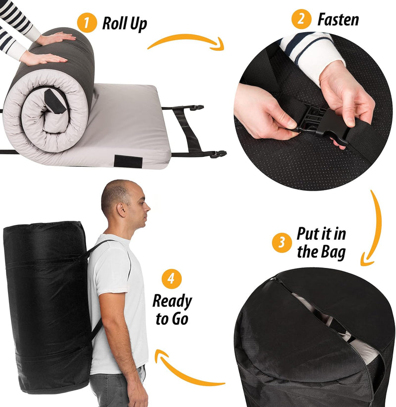 Load image into Gallery viewer, Matrix Air-Cell Memory Foam Camping Mattress
