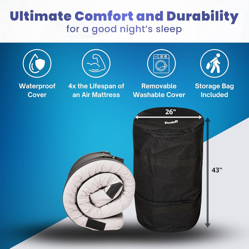 Load image into Gallery viewer, Matrix Air-Cell Memory Foam Camping Mattress
