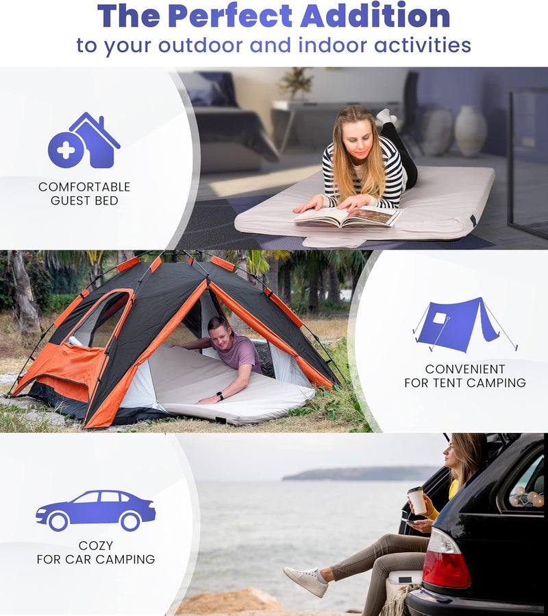 Load image into Gallery viewer, Matrix Air-Cell Memory Foam Camping Mattress
